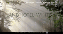 Desktop Screenshot of hotel-winterl.de